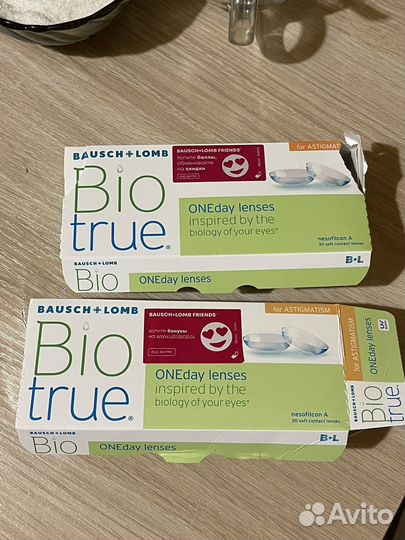 Линзы астигматизм однодневные