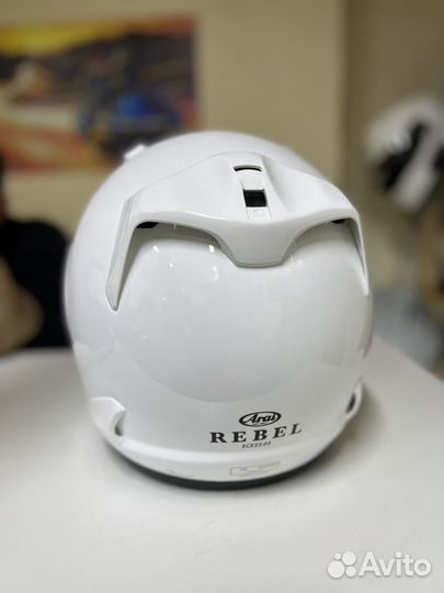 Мото шлем arai rebel white, xs