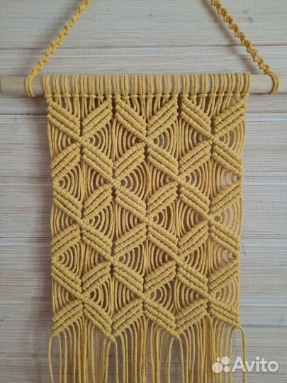 Настенное панно макраме