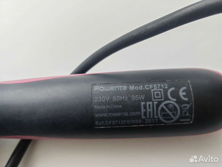 Расческа-выпрямитель Rowenta CF 5712
