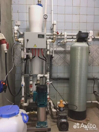 Промышленный осмос 250 литров в час.6 тонн в сутки