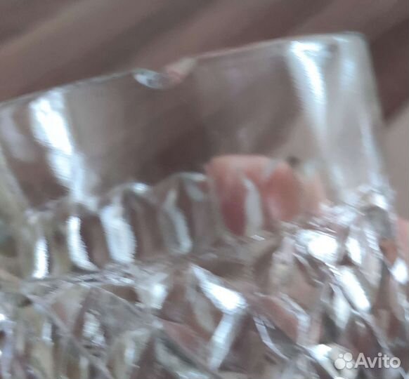 Набор из богемского стекла кувшин со стаканами