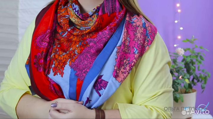 Женские парео шарф платки платок