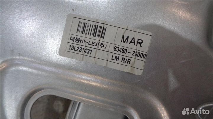 Стеклоподъемник задний правый электрический щитов