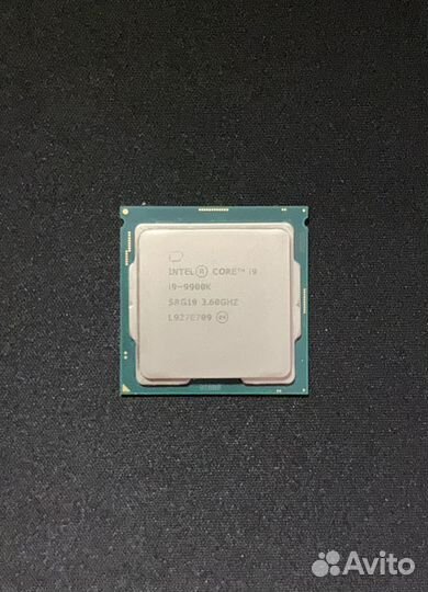 Процессор intel core I9 9900k