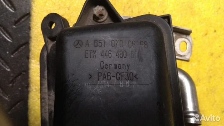 Система EGR Mercedes Benz GLK-Class X204