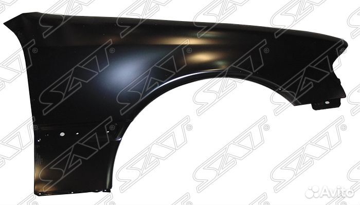 Крыло mercedes W202 93-00 RH без отв.под