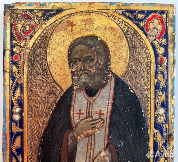 Икона Серафим Саровский до 1917 года