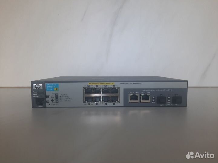 POE коммутатор HP ProCurve 2520-8-POE