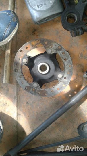 Ступицы и суппорта на CAN - AM Commander 800R