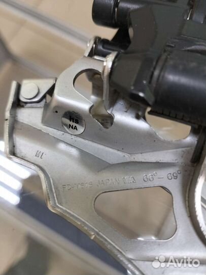 Передний переключатель shimano deore