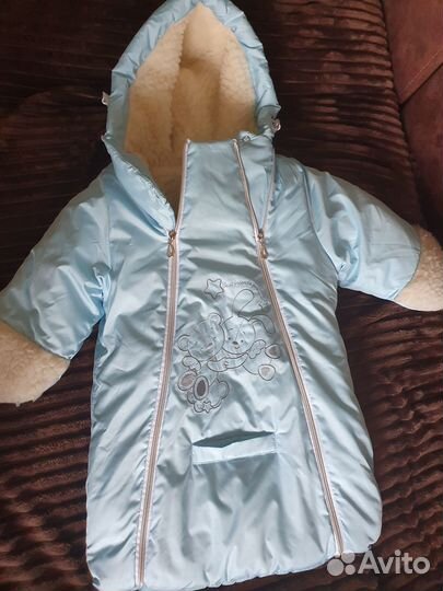 Теплые комбинезоны и конверты