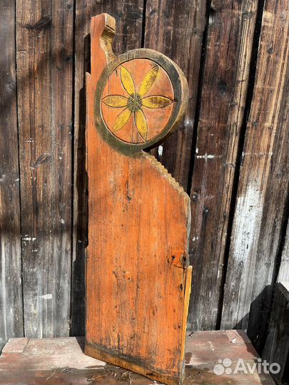 Опечье Деревянная резная 19 век 9