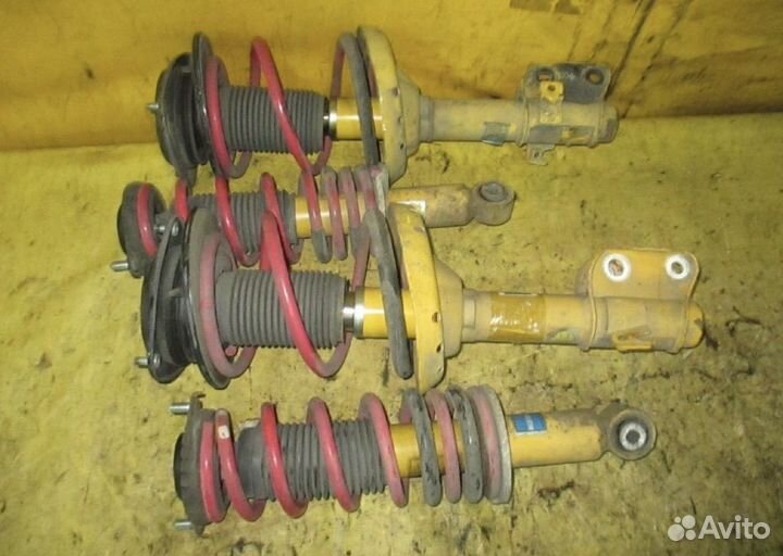 Subaru legacy bp5 sti стойки bilstein