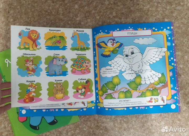 Книжки - раскаски 3+ новые (1 и 3 - с наклейками)