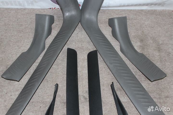 Порожки салонные комплект Chevrolet TrailBlazer 1