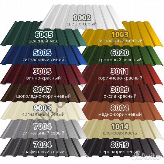 Некондиционный профнастил