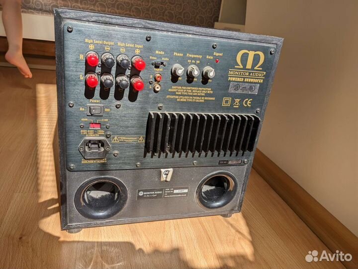 Monitor audio bronze ASW 100 сабвуфер