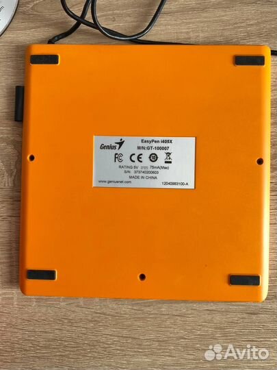 Графический планшет Genius easypen i405x бу