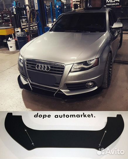 Сплиттер бампера Volkswagen Jetta 5 Golf 5