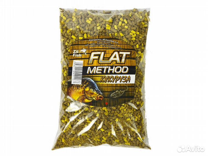 Прикормка Zil Fish Flat Method 0,5кг