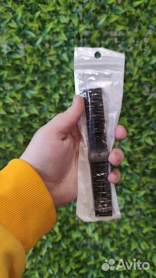Блочный ремешок для Apple Watch 42-49mm Черный