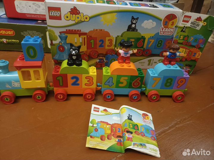 Dauer, lego Duplo конструкторы, PlayDoh машинки