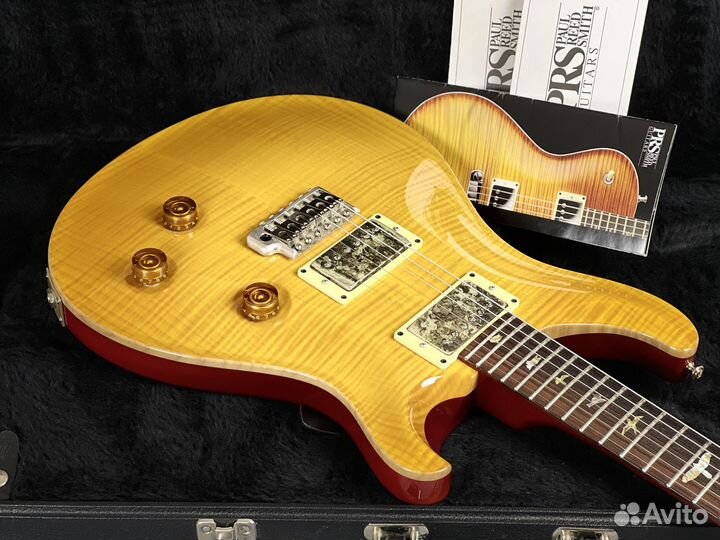 2006 USA PRS Custom 24 TOP 10 Vintage Yellow BKP