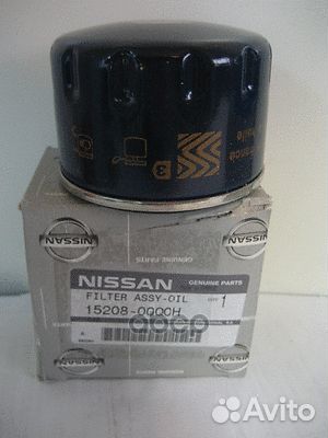 Фильтр масляный 1520800Q0H nissan