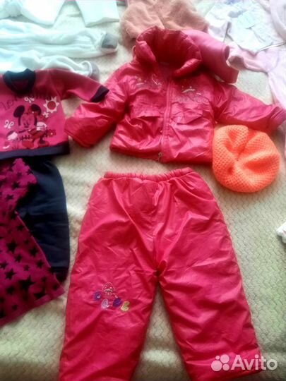 Пакет вещей на девочку