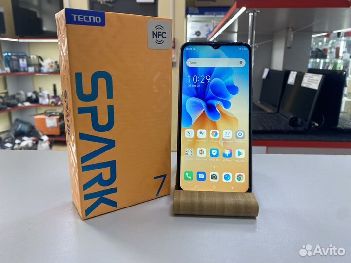 TECNO Spark 7, 4/64 ГБ