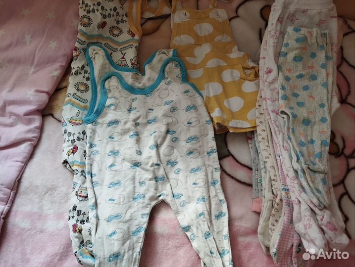 Детские вещи пакетом 50-56, 62-68