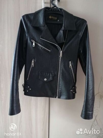 Куртка из экокожи