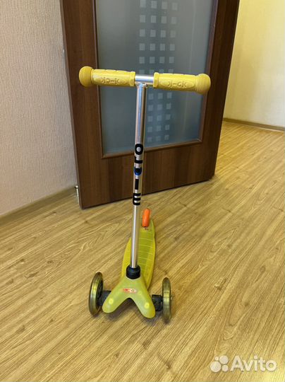 Самокат детский трехколесный бу