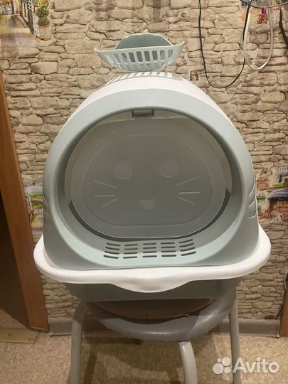 Лоток для кошек закрытй