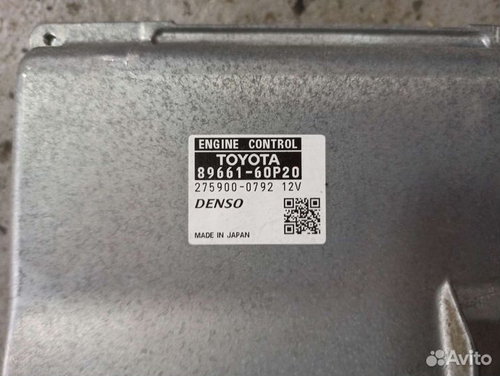 Эбу двигателя Toyota Land Cruiser 200 4.5 дизель 1