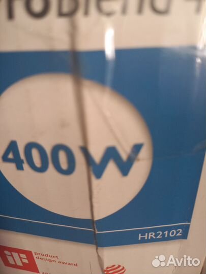 Стационарный блендер Philips HR2102