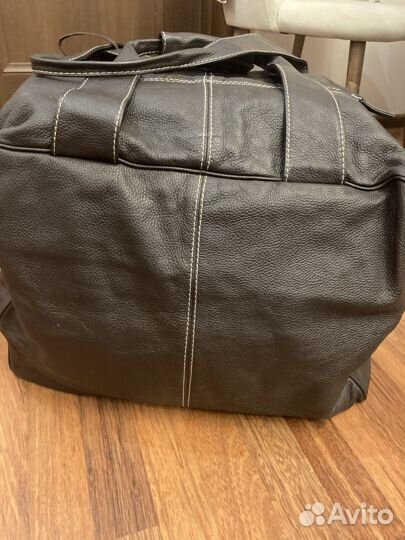 Кожаная дорожная сумка