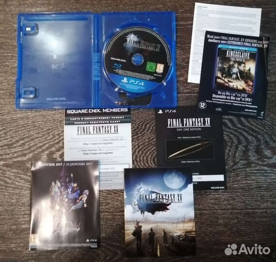 Yakuza, Dragonball, Final Fantasy и др. Диски PS4