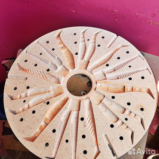 Центробежная форма для литья силиконовых приманок