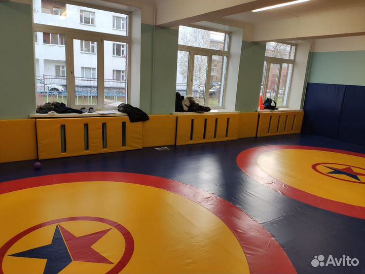 Борцовский ковер «Спортстайл» 8х8м