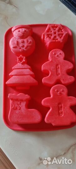 Силиконовая форма новогодняя