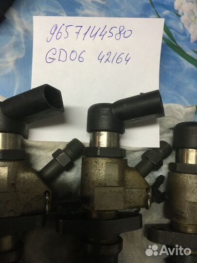 Форсунка d4204t вольво форд комон рейл