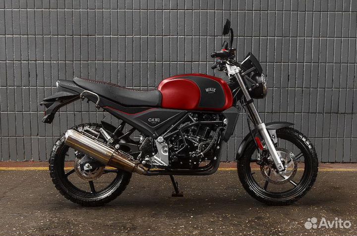 Мотоцикл minsk C4 300 M1NSK красный