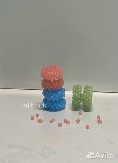 Фигурки из бисера, амигуруми