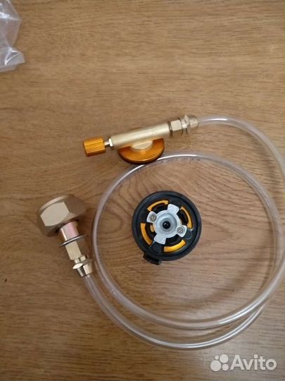 Переходник для заправки газового баллона