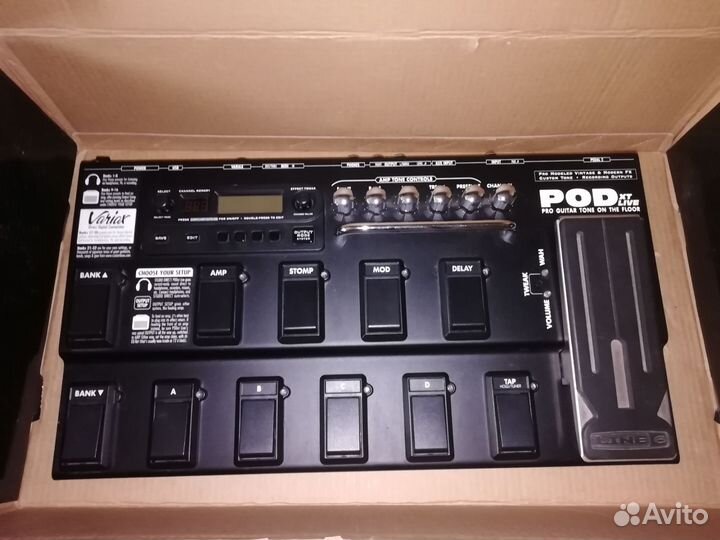 Гитарный процессор line 6 XT live pro