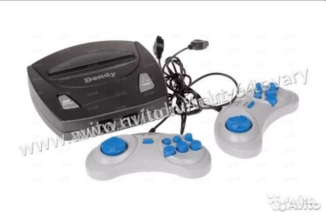 Игровая приставка Dendy Master + 195 различных игр