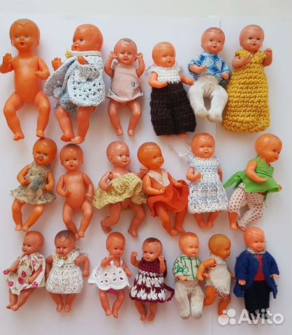 Винтажные пупсики E.S Germany гдр