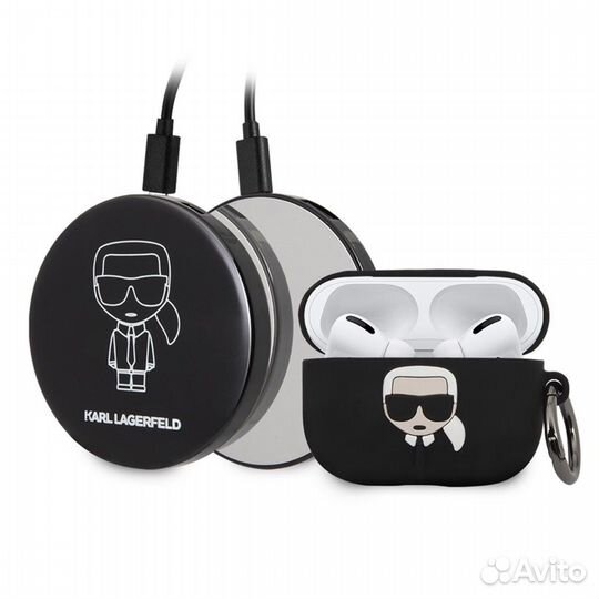 Силиконовый чехол для Airpods Pro и power bank